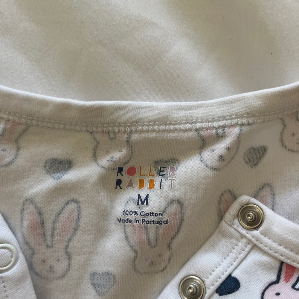 Roller Rabbit Pajama with Bunny Print